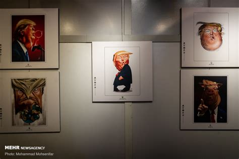 cartoonhd tehran|Cartoon exhibition 'Trumpism' held in Tehran .